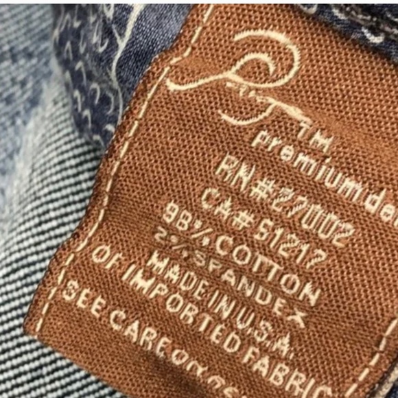 Paige Laurel Canyon. Size 26 low rise. Barely worn. - Picture 3 of 3